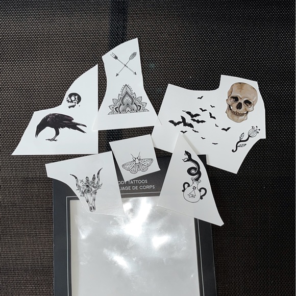 Body Rage Temporary Body Tattoos(10 TATTOOS) - Picture 2 of 2